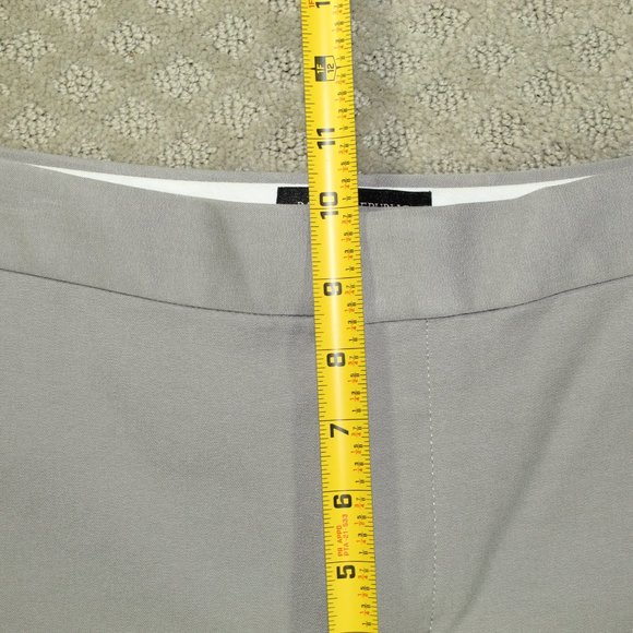 Banana Republic Women's Size 2 High Rise Slim Ankle Light Grey Chino Pants - Picture 4 of 6